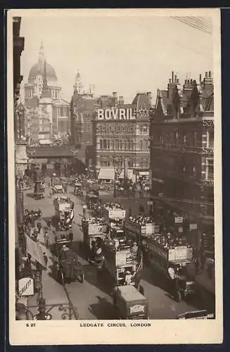 AK London, Ludgate Circus