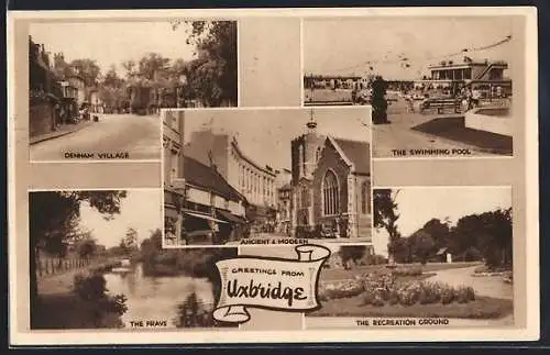 AK Uxbridge, Denham Village, The Frays, The Swimming Pool