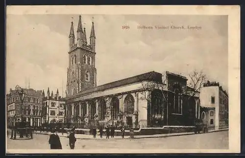 AK London, Holborn Viaduct Church