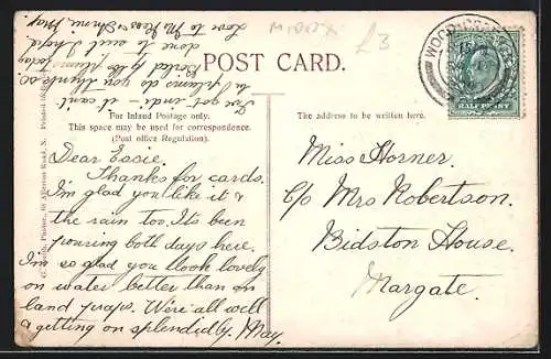 AK Wood Green, Home and Colonial Training College