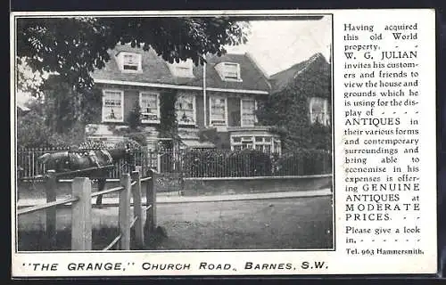 AK Barnes, The Grange, Church Road