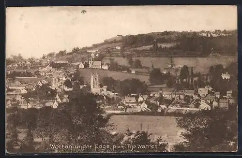 AK Wotton-under-Edge, Panorama from The Warren