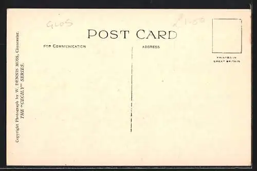 AK Bibury, Looking over Bibury Street