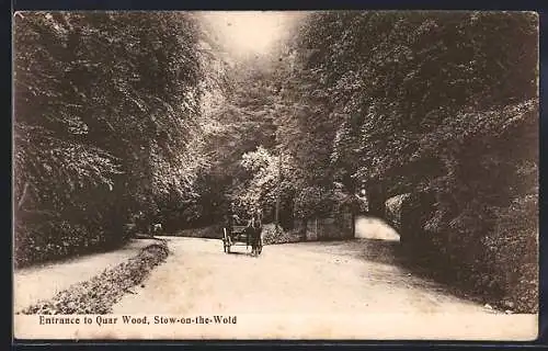 AK Stow-on-the-Wold, Entrance to Quar Wood