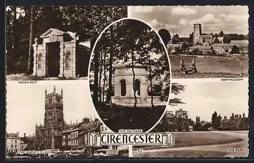 AK Cirencester, The Octagon, Popes Seat, Northleach