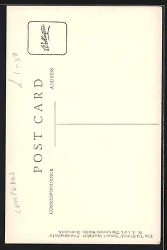 AK Chipping Campden, Strassenpartie mit Turm