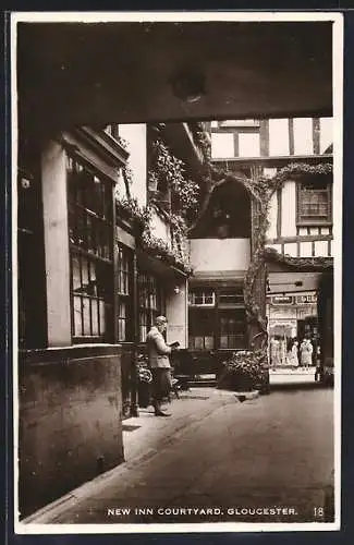 AK Gloucester, New Inn Courtyard
