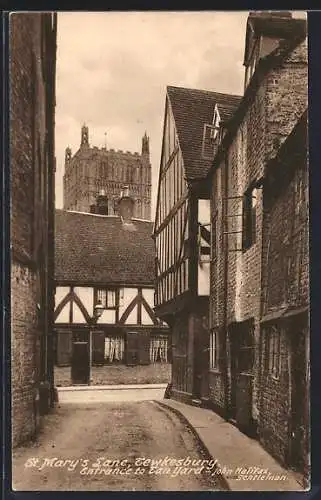 AK Tewkesbury, St. Mary`s Lane, Entrance to Tan Yard
