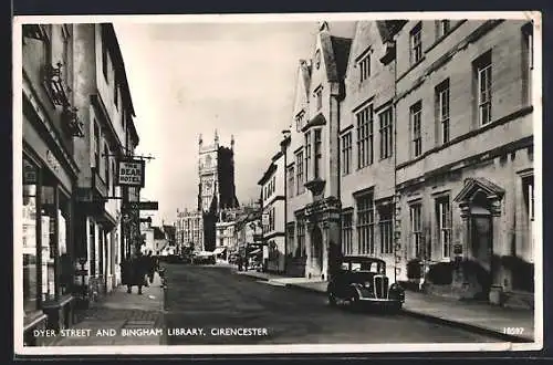 AK Cirencester, Dyer Street and Bingham Library