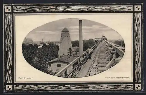AK Bad Elmen, Blick vom Gradierwerk