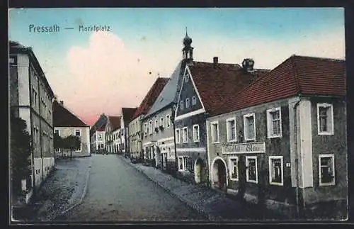 AK Pressath, Gasthof Stern am Marktplatz
