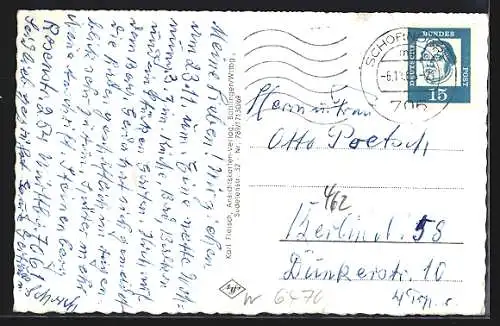 AK Michelau / Württ., Kolonialwaren E. Hörsch, Ortsansichten