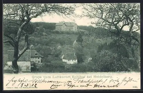 AK Kohlhof / Heidelberg, Teilansicht