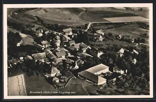 AK Brombach / Bad Birnbach, Aufnahme des Ortes vom Flugzeug aus