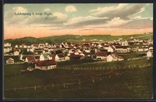 AK Lindenberg / Allgäu, Ortsansicht