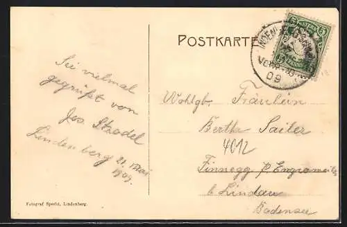 AK Lindenberg / Allgäu, Ortsansicht