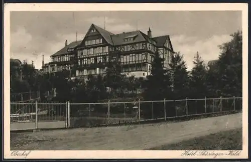 AK Oberhof / Thüringen, Hotel Thüringerwald