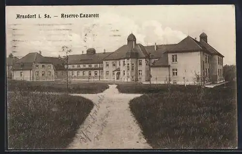 AK Arnsdorf / Sachsen, Reserve-Lazarett