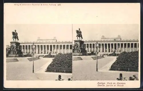 Stereo-AK Berlin, Jardin et Musée