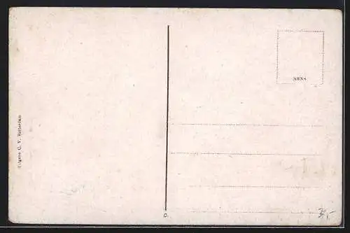 AK Rotterdam, Passagierschiff Amsterdam unter Volldampf