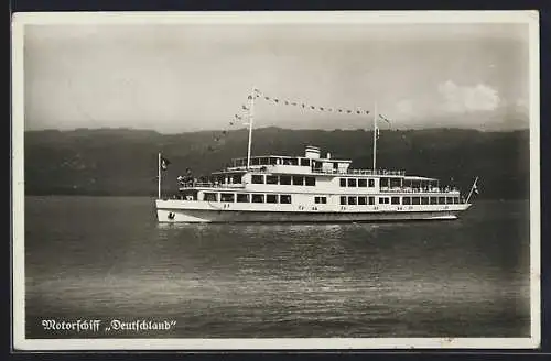 AK Motorschiff Deutschland, 