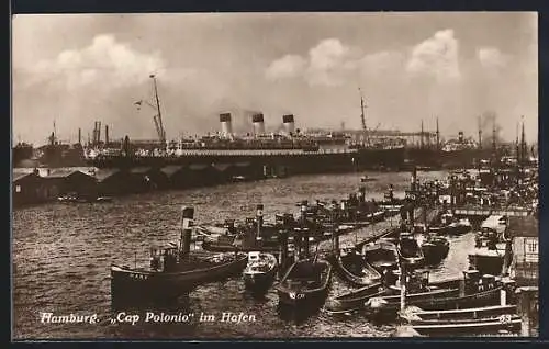 AK Hamburg, Cap Polonio im Hafen