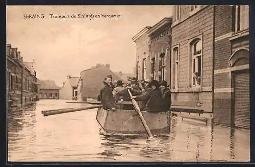 AK Seraing, Transport de Sinistrés en barquette