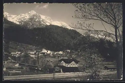 AK Werfen /Salzburg, Blick auf den Bahnhof