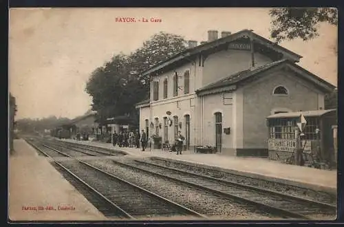 AK Bayon, La Gare, Bahnhof-Innenansicht