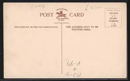 AK Carlisle, English Street, Strassenbahn