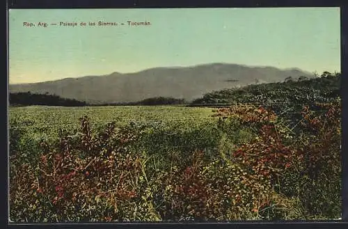 AK Tucuman, Paisaje de las Sierras