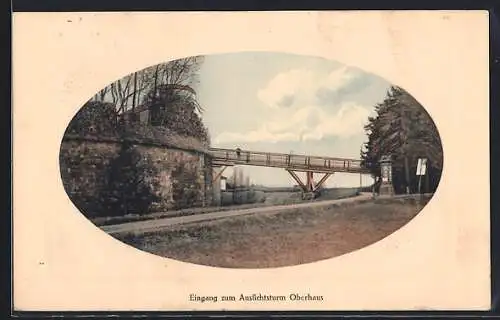 AK Passau, Veste Oberhaus, Eingang zum Aussichtsturm