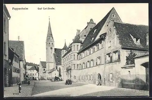 AK Pappenheim / Bayern, Graf Carl-Strasse