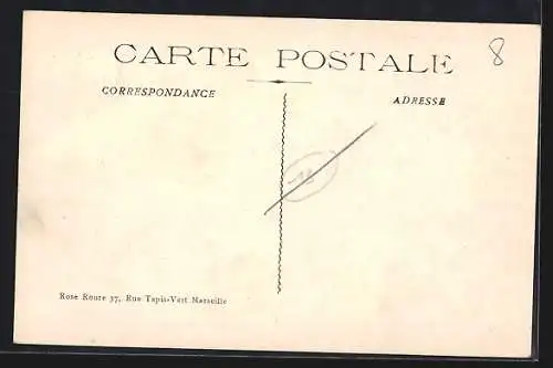 AK Saint-Zacharie, Vue générale du village et des collines environnantes