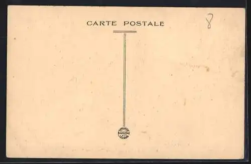 AK Salernes, Cours Théodore-Bouge avec arbres et bancs