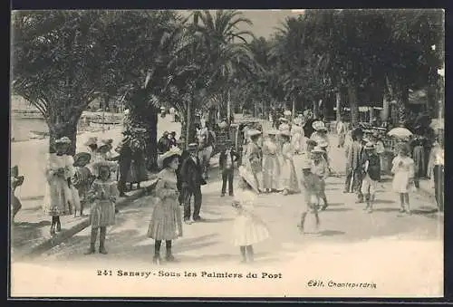 AK Sanary, Sous les Palmiers du Port