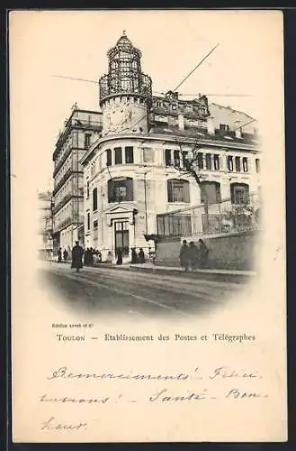AK Toulon, Établissement des Postes et Télégraphes