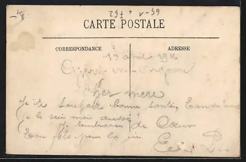 AK Chaumont, Les Quais de la Gare, Bahnhof