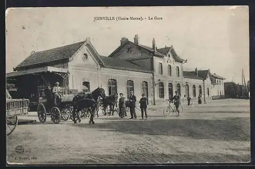 AK Joinville, La Gare, Bahnhof