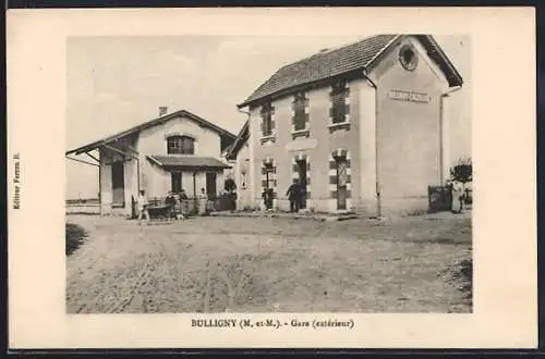 AK Bulligny, Gare, Bahnhof