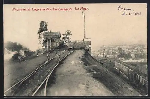 AK Liége, Panorama pris du Charbonnage de la Haye