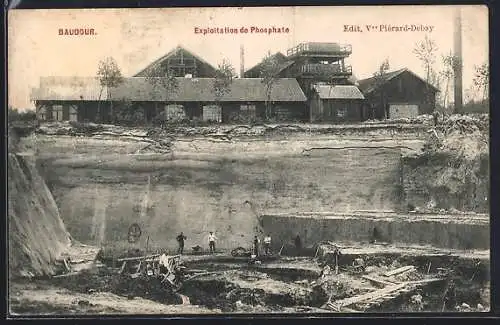 AK Baudour, Exploitation de Phosphate