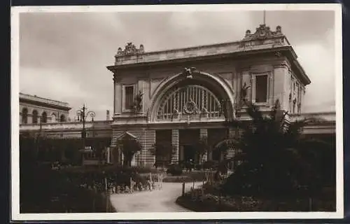 AK Livorno, Stazione Centrale, Bahnhof