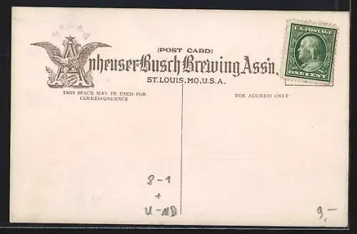 AK St. Louis, MO, Anheuser-Busch, City Delivery Dept.