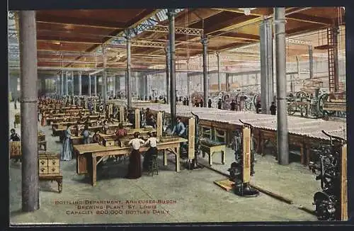 AK St. Louis, MO, Anheuser-Busch Brewing Plant, Bottling Department