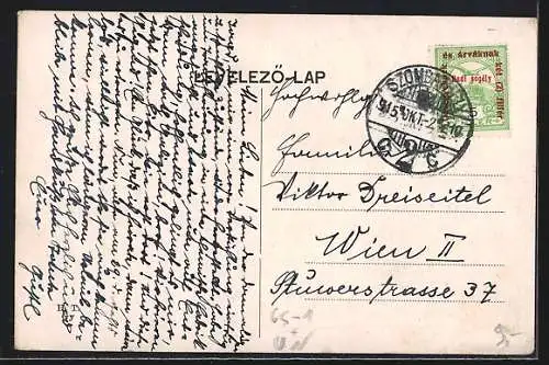 AK Szombathely, Allomas, am Bahnhof