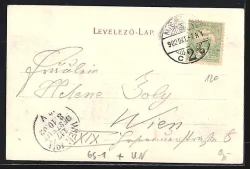 AK Miskolcz, Tiszai palyaudvar, Bahnhof