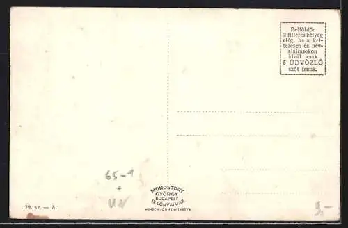 AK Balatonalmádi, Vasútállomás, Bahnhof