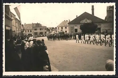 Foto-AK Pribyslav, Jubilejni Slet 1936, Sokol