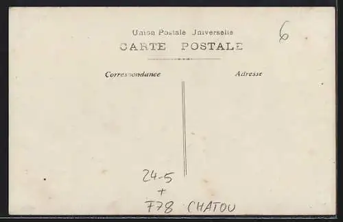 AK Chatou, Inondations de 1910